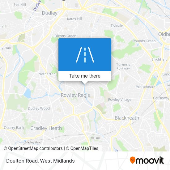 Doulton Road map