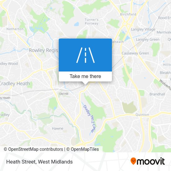 Heath Street map