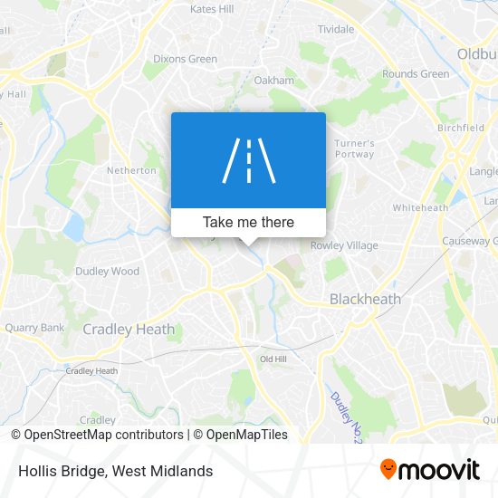 Hollis Bridge map