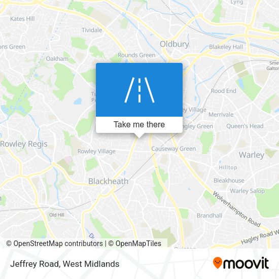 Jeffrey Road map