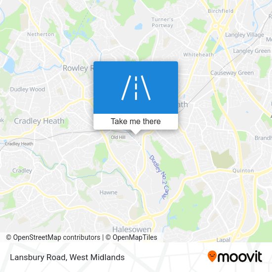 Lansbury Road map