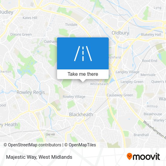 Majestic Way map