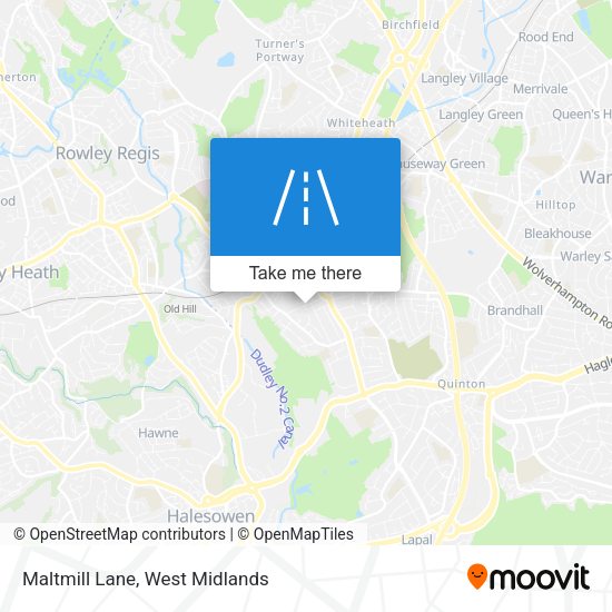 Maltmill Lane map