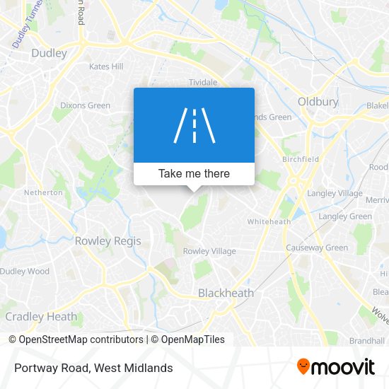 Portway Road map