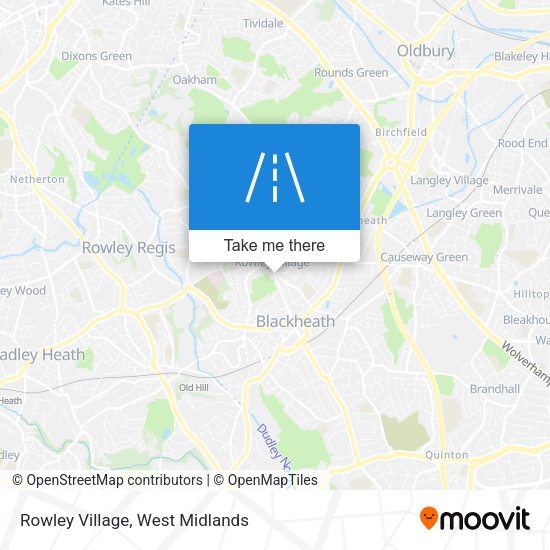 Rowley Village map