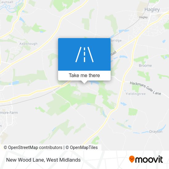 New Wood Lane map