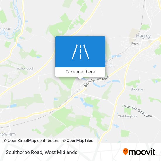 Sculthorpe Road map