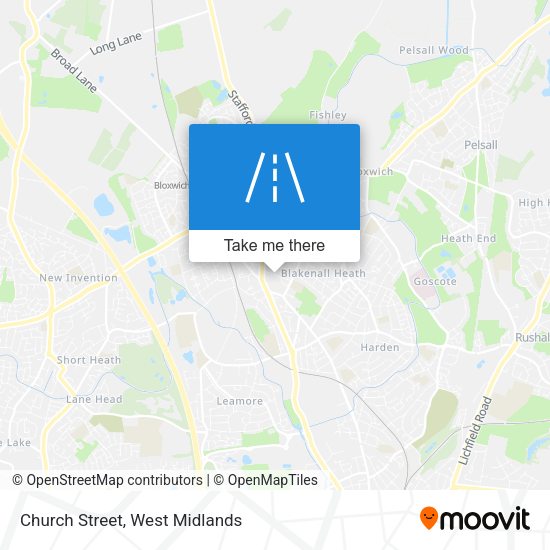 Church Street map