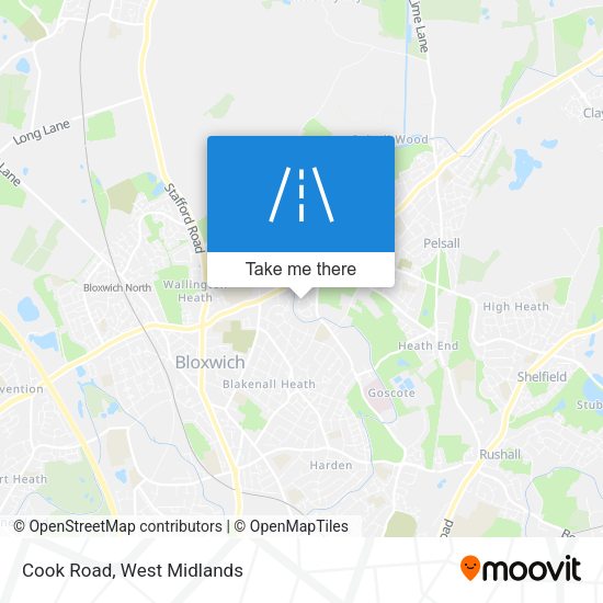 Cook Road map