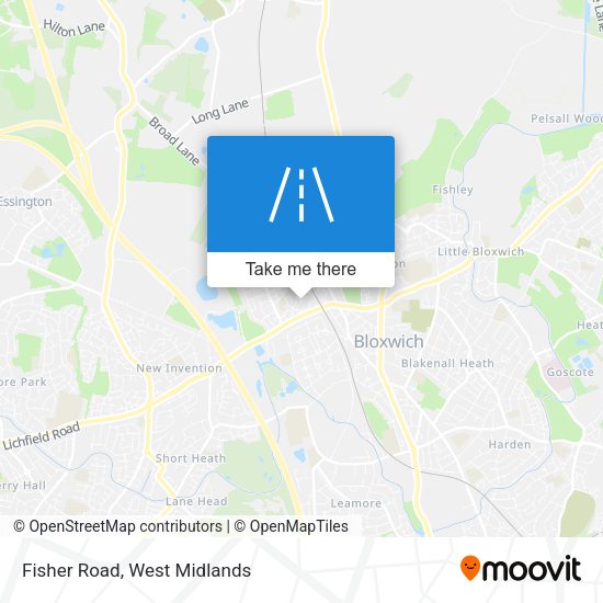 Fisher Road map
