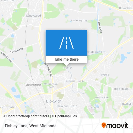 Fishley Lane map