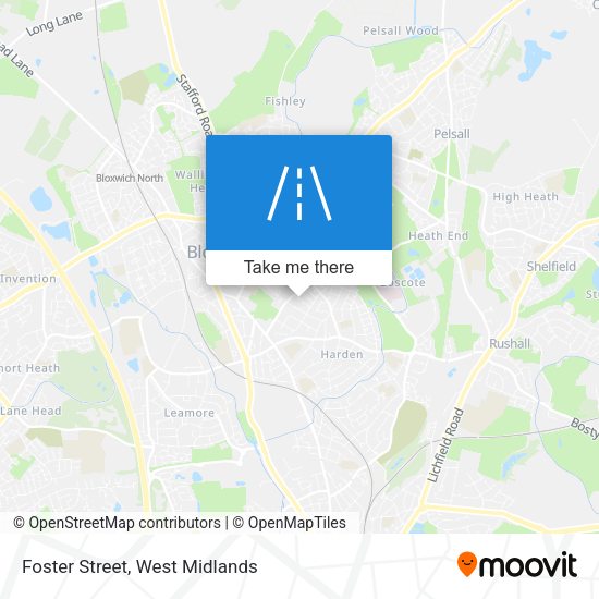 Foster Street map