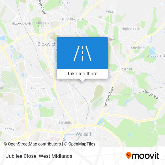 Jubilee Close map