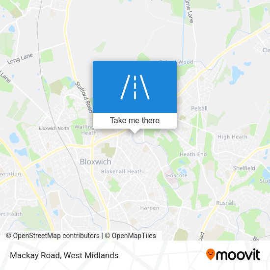 Mackay Road map