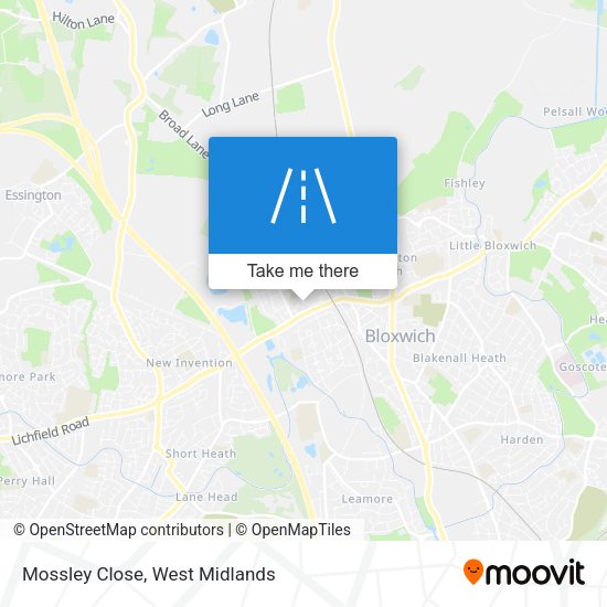 Mossley Close map