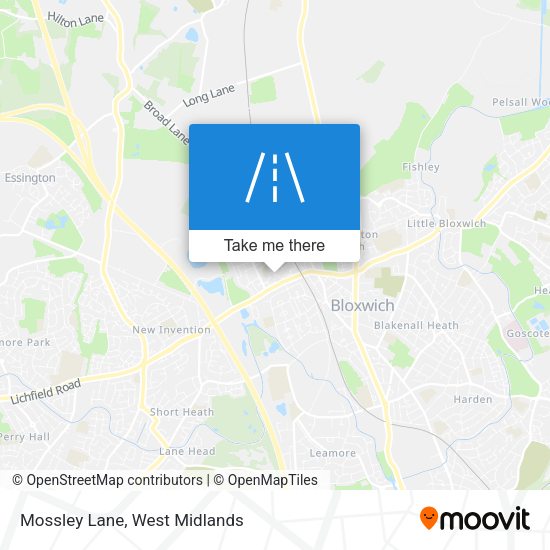 Mossley Lane map