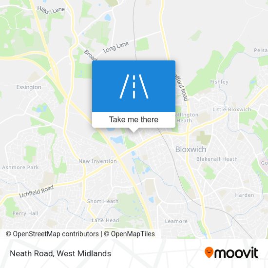 Neath Road map