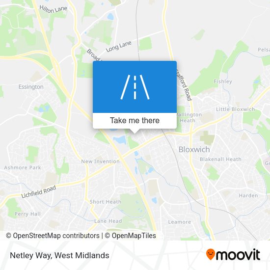 Netley Way map