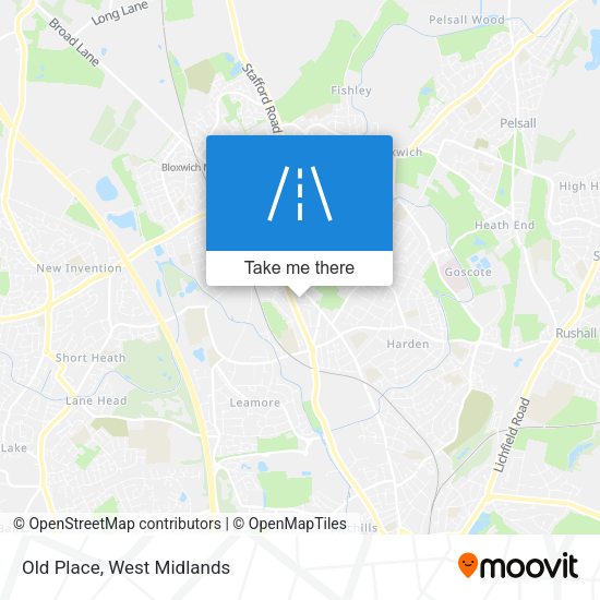 Old Place map