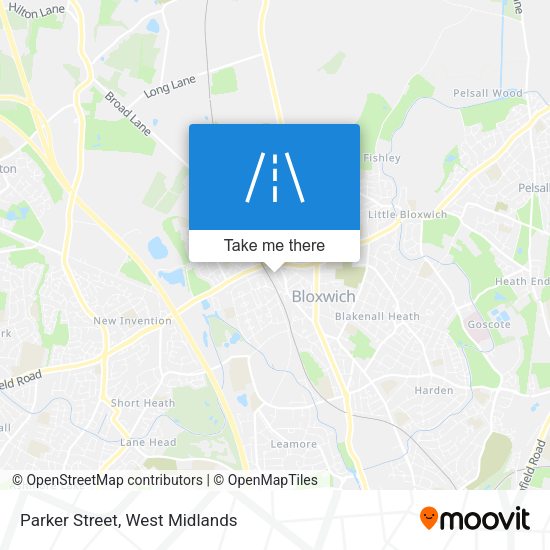 Parker Street map