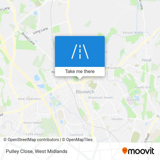 Pulley Close map