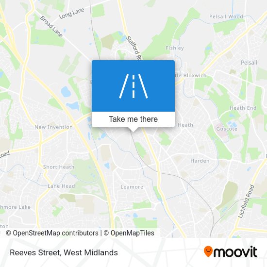 Reeves Street map