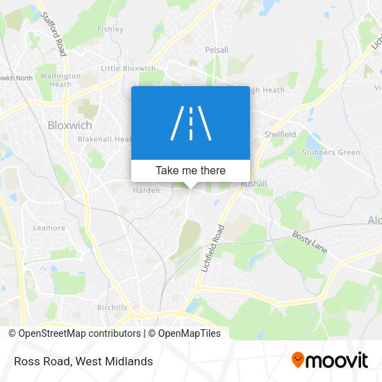 Ross Road map