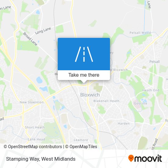 Stamping Way map