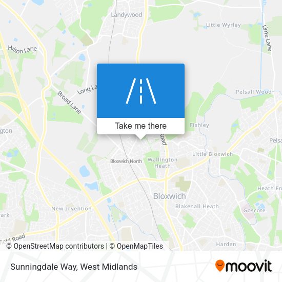 Sunningdale Way map