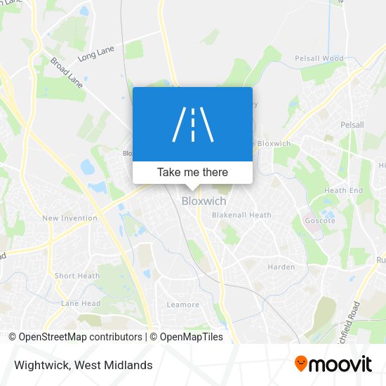 Wightwick map