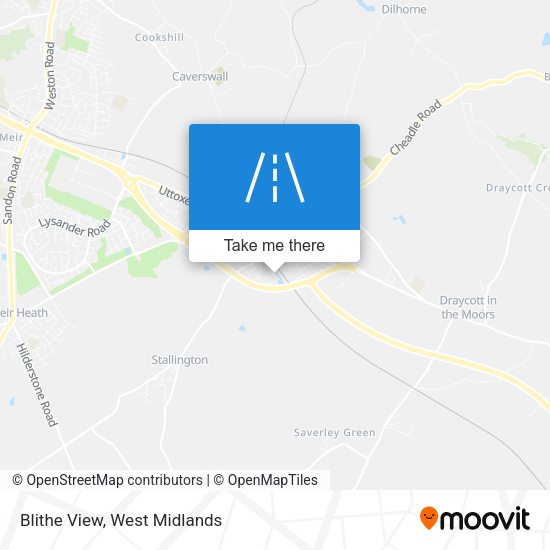 Blithe View map