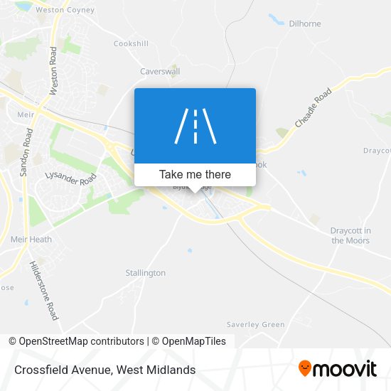 Crossfield Avenue map