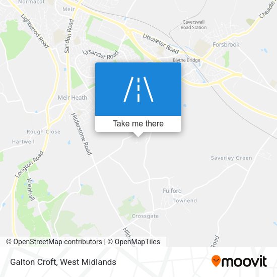 Galton Croft map