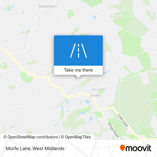 Morfe Lane map
