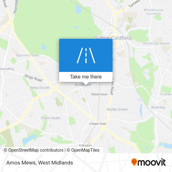 Amos Mews map
