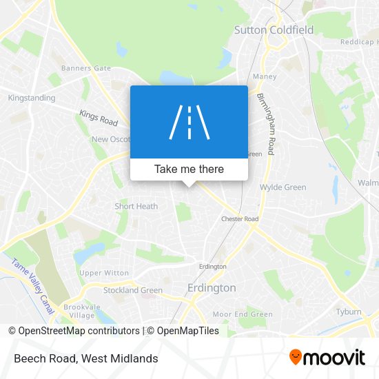 Beech Road map