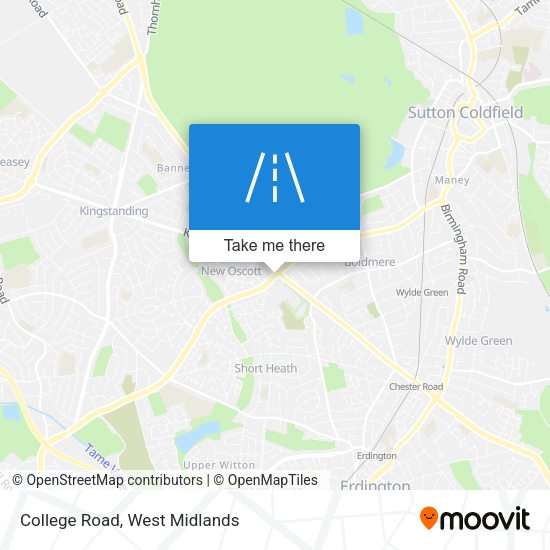 College Road map