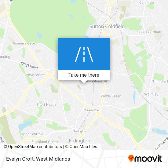Evelyn Croft map