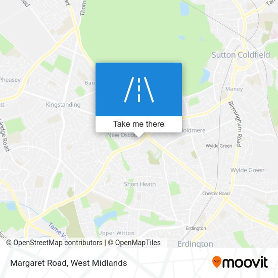 Margaret Road map