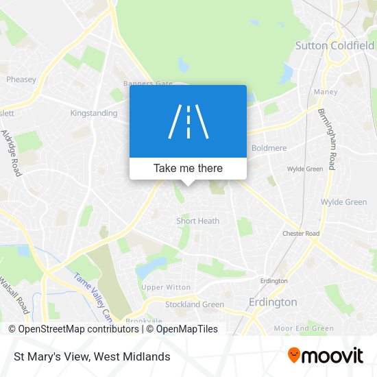 St Mary's View map