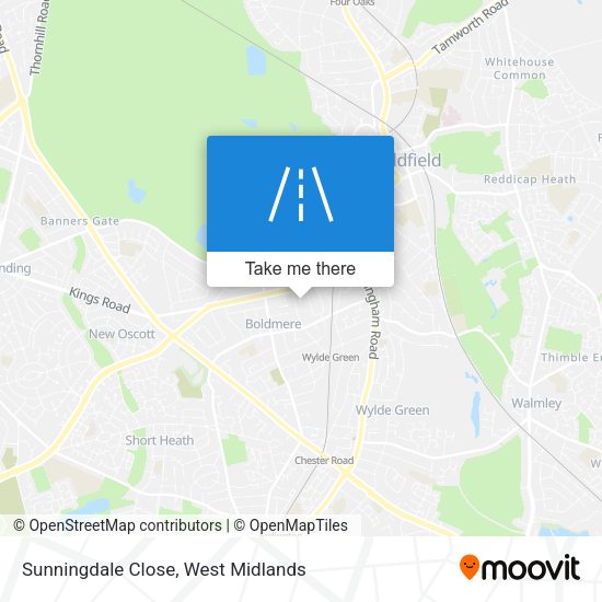 Sunningdale Close map