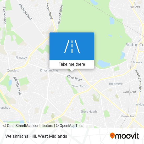 Welshmans Hill map