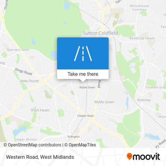 Western Road map
