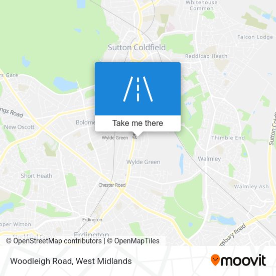 Woodleigh Road map