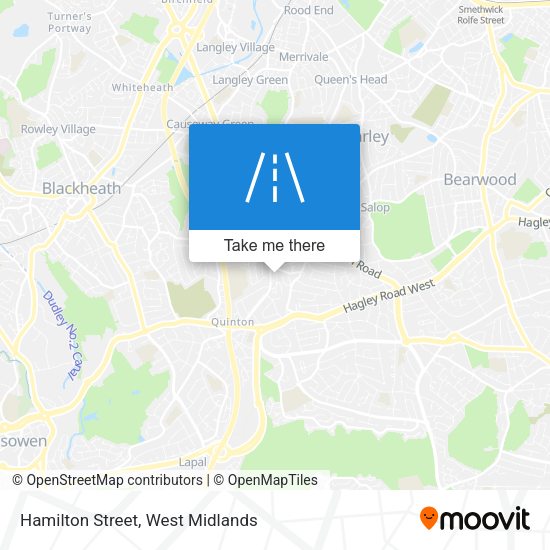 Hamilton Street map