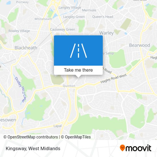 Kingsway map