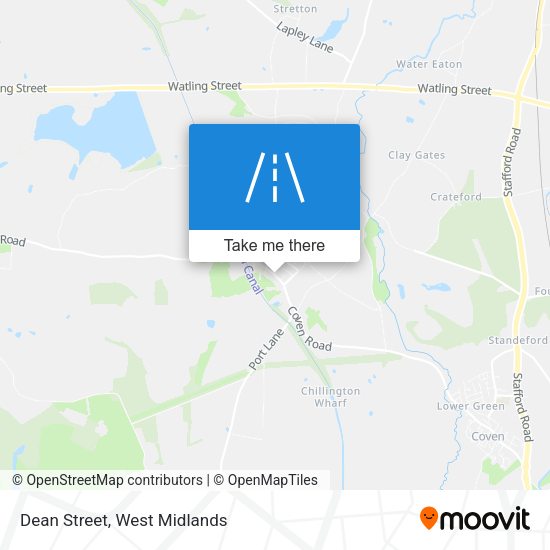 Dean Street map