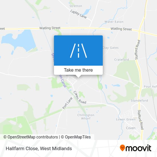 Hallfarm Close map