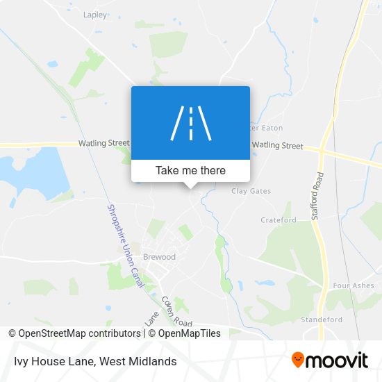 Ivy House Lane map