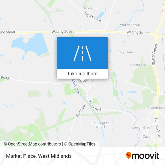 Market Place map